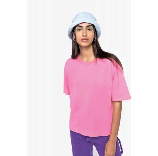 Camiseta ecorresponsable oversize mujer