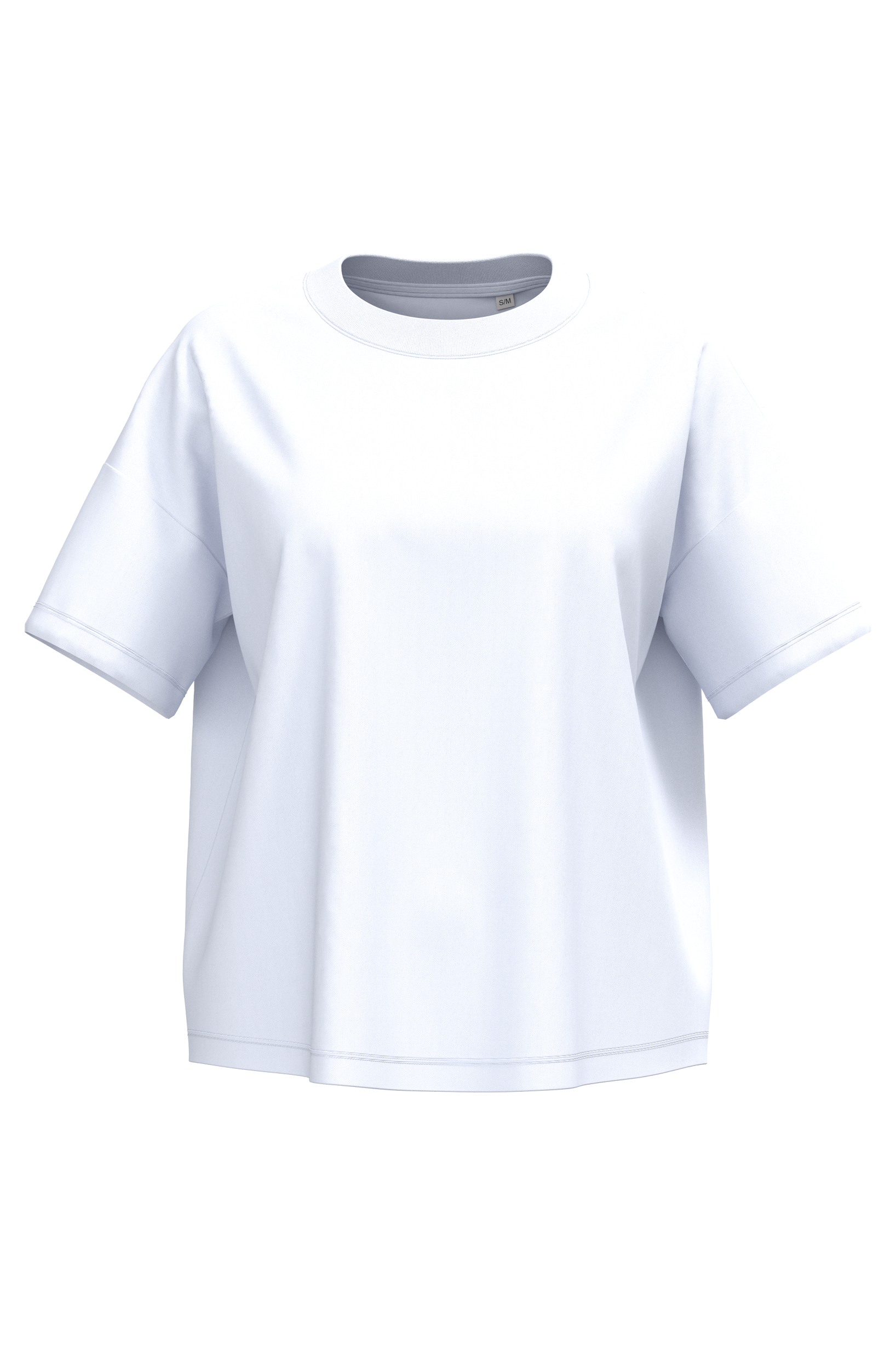 Camiseta ecorresponsable oversize mujer