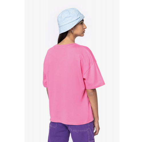 Camiseta ecorresponsable oversize mujer