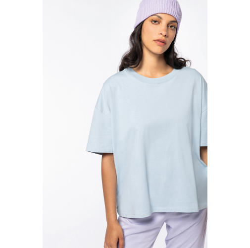 Camiseta ecorresponsable oversize mujer