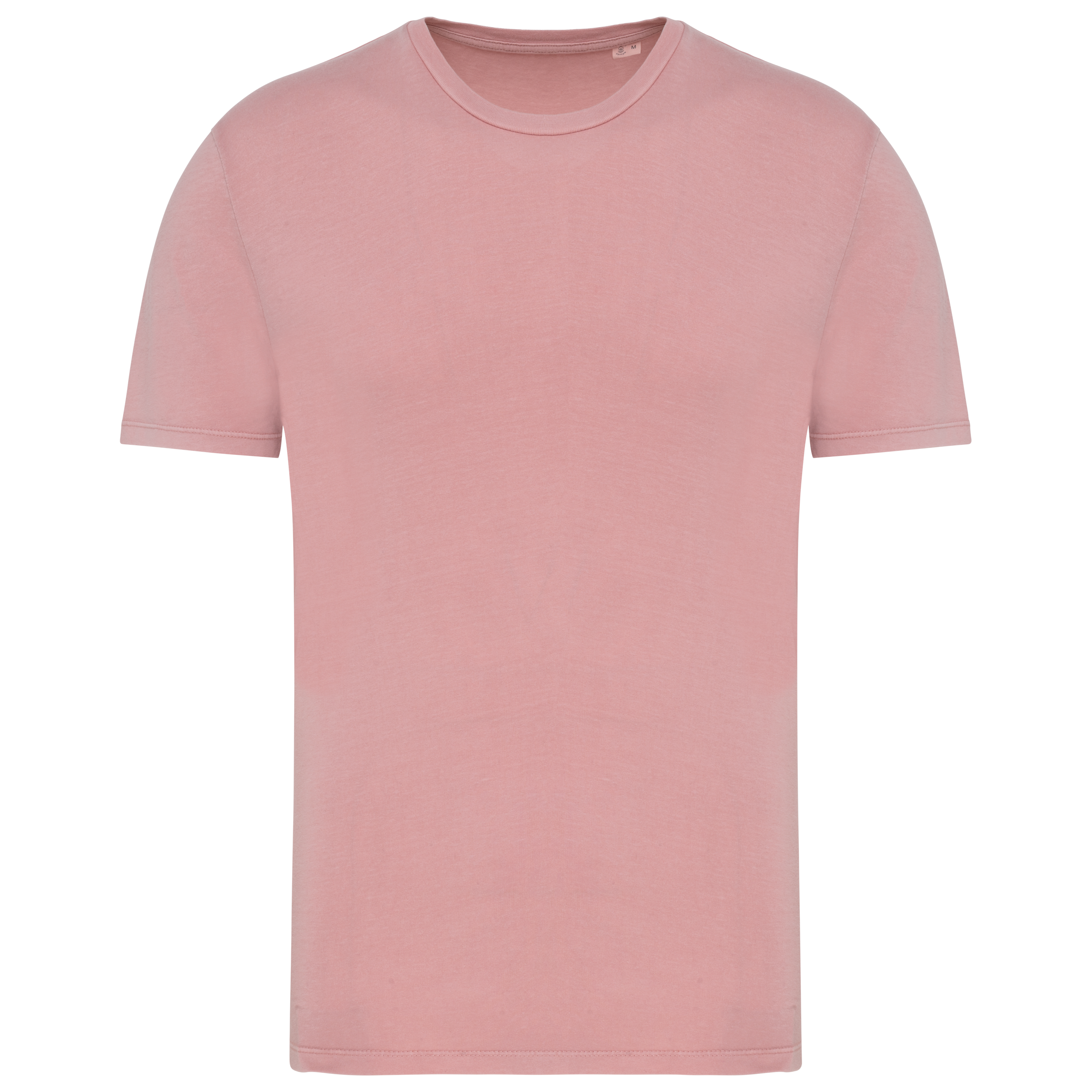 Camiseta ecorresponsable efecto lavado unisex