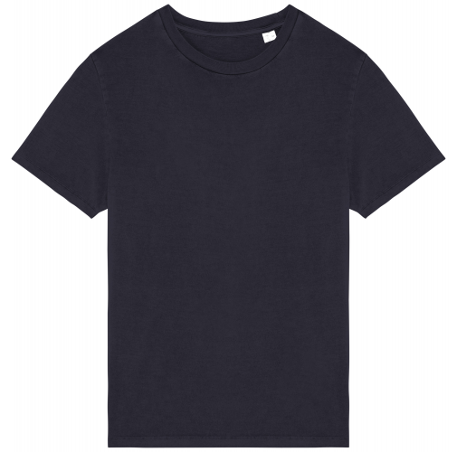 washed coal grey Camiseta ecorresponsable efecto lavado unisex