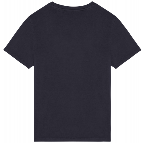 washed coal grey Camiseta ecorresponsable efecto lavado unisex