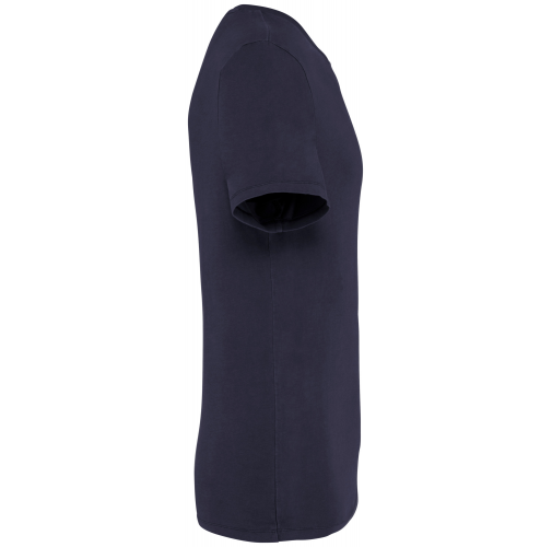 washed navy blue Camiseta ecorresponsable efecto lavado unisex