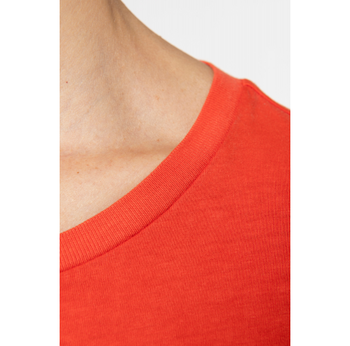 Camiseta ecorresponsable efecto lavado mujer