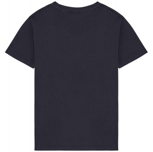 washed coal grey Camiseta ecorresponsable efecto lavado mujer