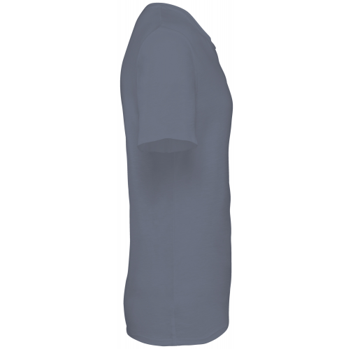 mineral grey Camiseta ecorresponsable slub con bordes sin rematar hombre