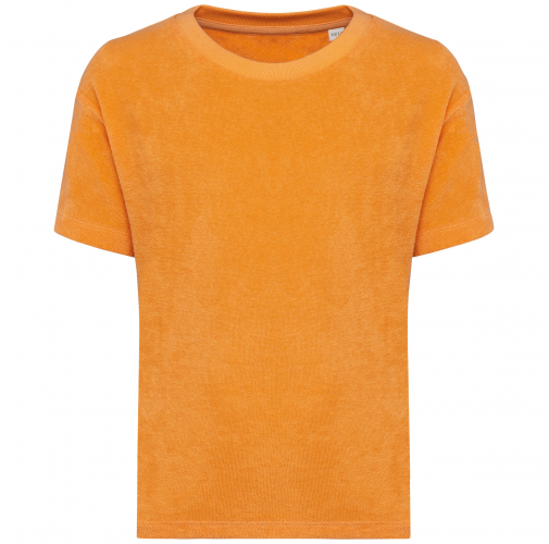 apricot Camiseta ecorresponsable de rizo niña