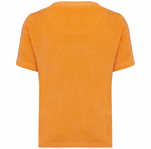 apricot Camiseta ecorresponsable de rizo niña