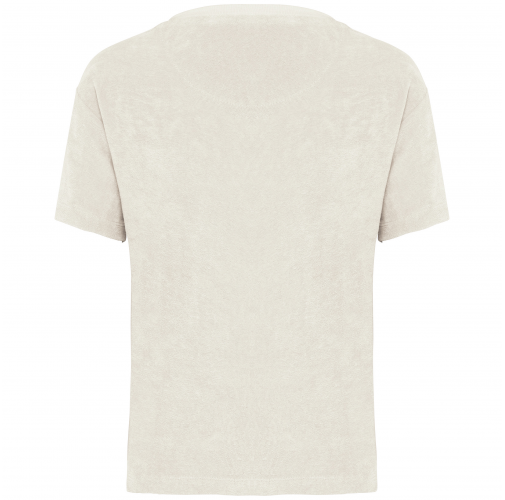 ivory Camiseta ecorresponsable de rizo niña