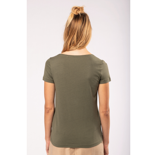 Camiseta ecorresponsable modal mujer