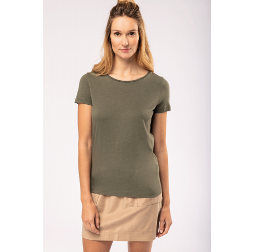 Camiseta ecorresponsable modal mujer