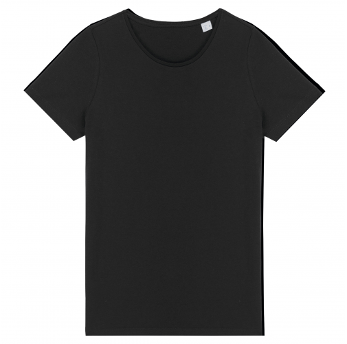 black Camiseta ecorresponsable modal mujer