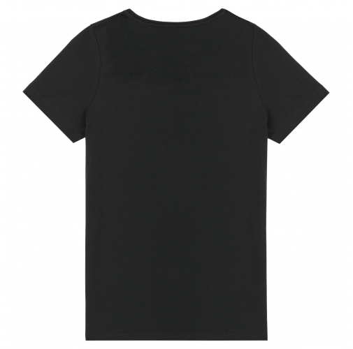 black Camiseta ecorresponsable modal mujer