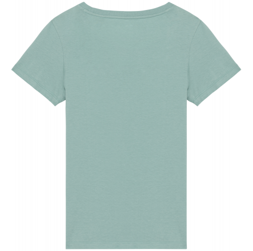 jade green Camiseta ecorresponsable mujer