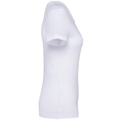 white Camiseta ecorresponsable mujer