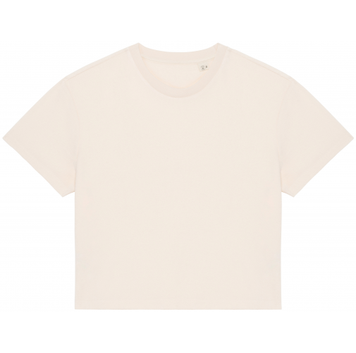 ivory Camiseta ecorresponsable de rizo mujer