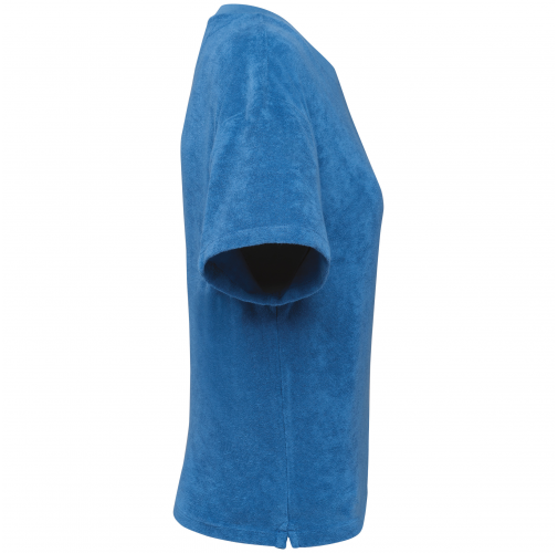 riviera blue Camiseta ecorresponsable de rizo mujer