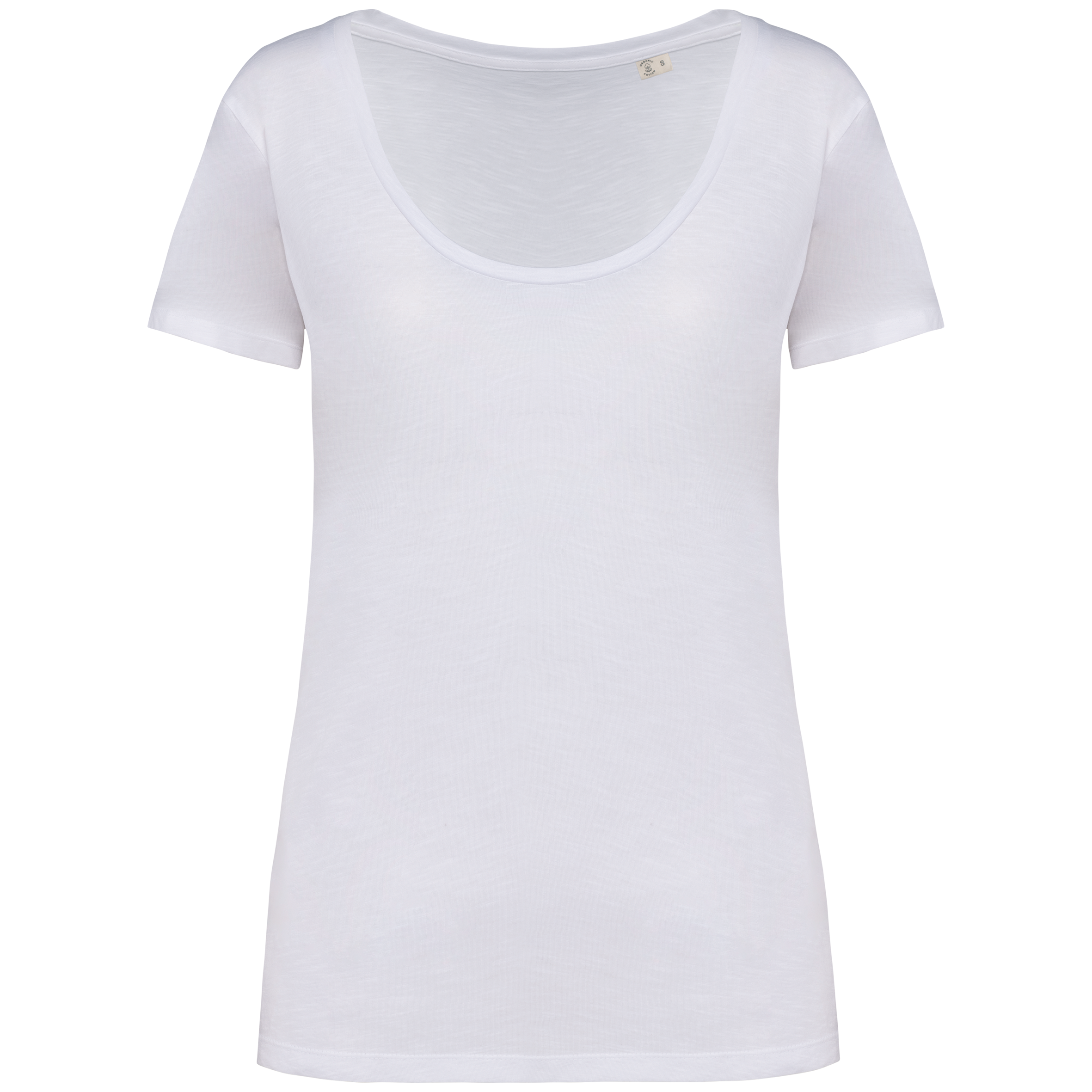 Camiseta ecorresponsable slub mujer
