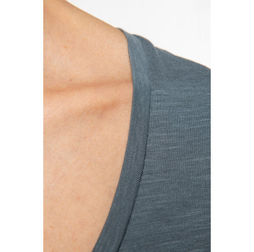 Camiseta ecorresponsable slub mujer