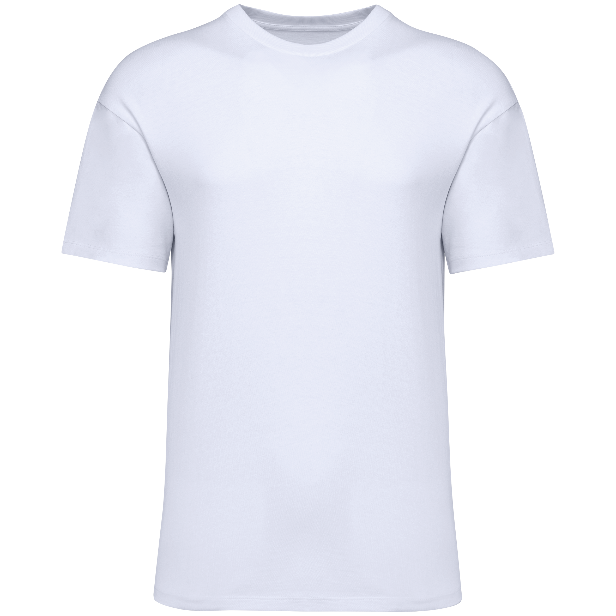 Camiseta ecorresponsable de hombros caídos unisex