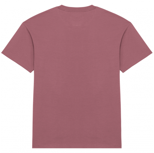 antique rose Camiseta ecorresponsable de hombros caídos unisex