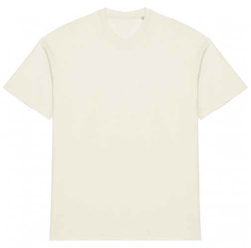 ivory Camiseta ecorresponsable de hombros caídos unisex