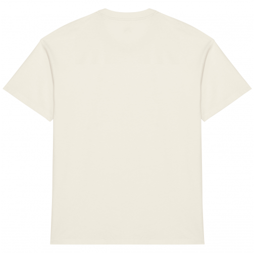 ivory Camiseta ecorresponsable de hombros caídos unisex