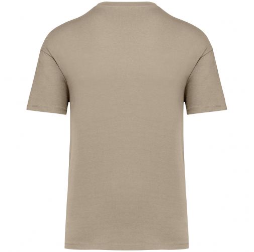 wet sand Camiseta ecorresponsable de hombros caídos unisex