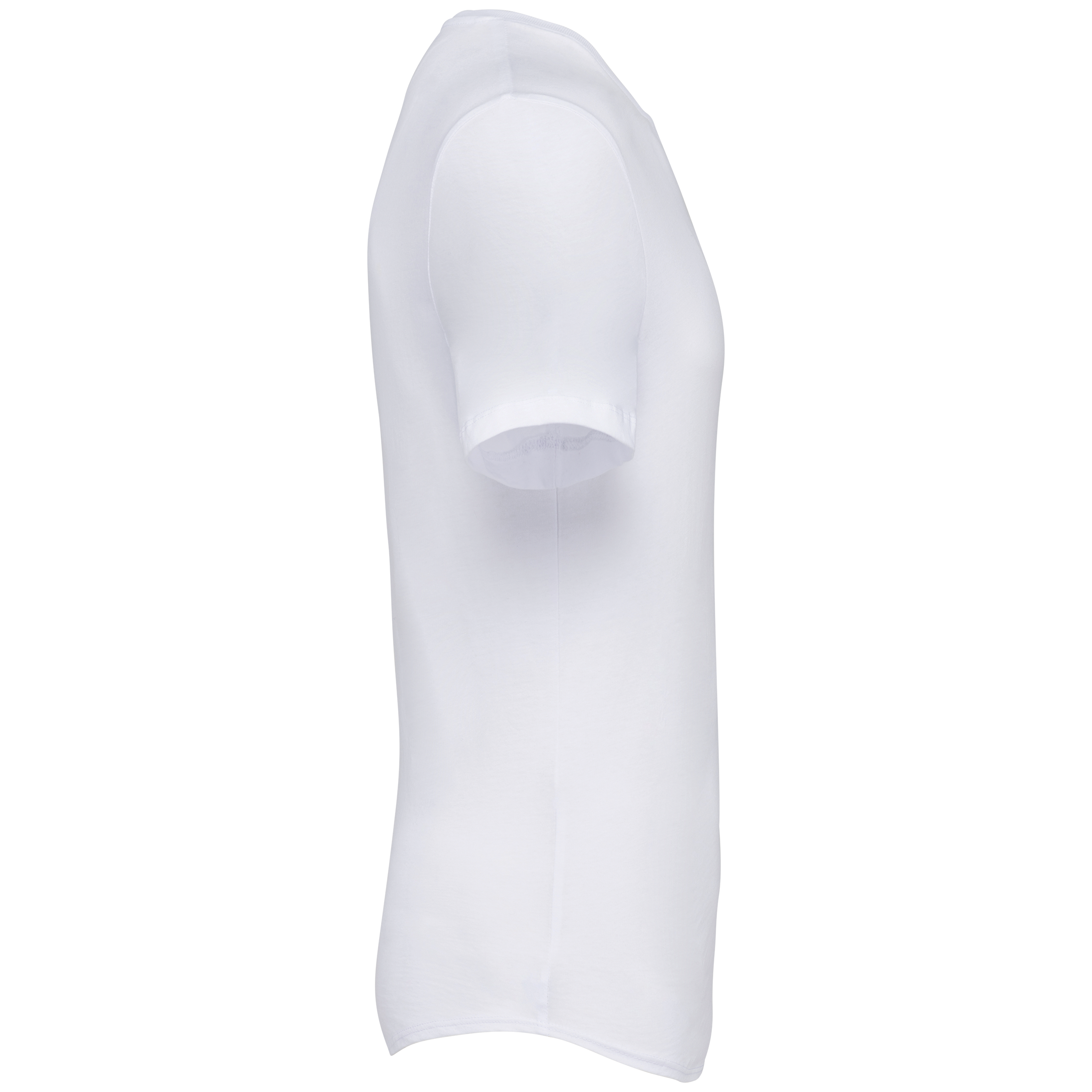 Camiseta con dobladillo redondeado hombre