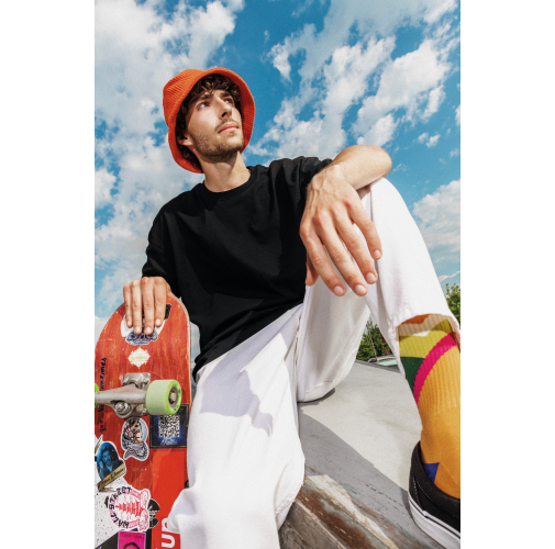 Camiseta ecorresponsable oversize hombre
