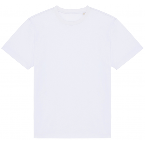white Camiseta ecorresponsable oversize hombre