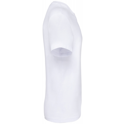 white Camiseta ecorresponsable oversize hombre