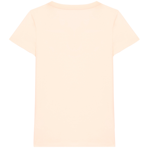 ivory Camiseta ecorresponsable cuello de pico mujer
