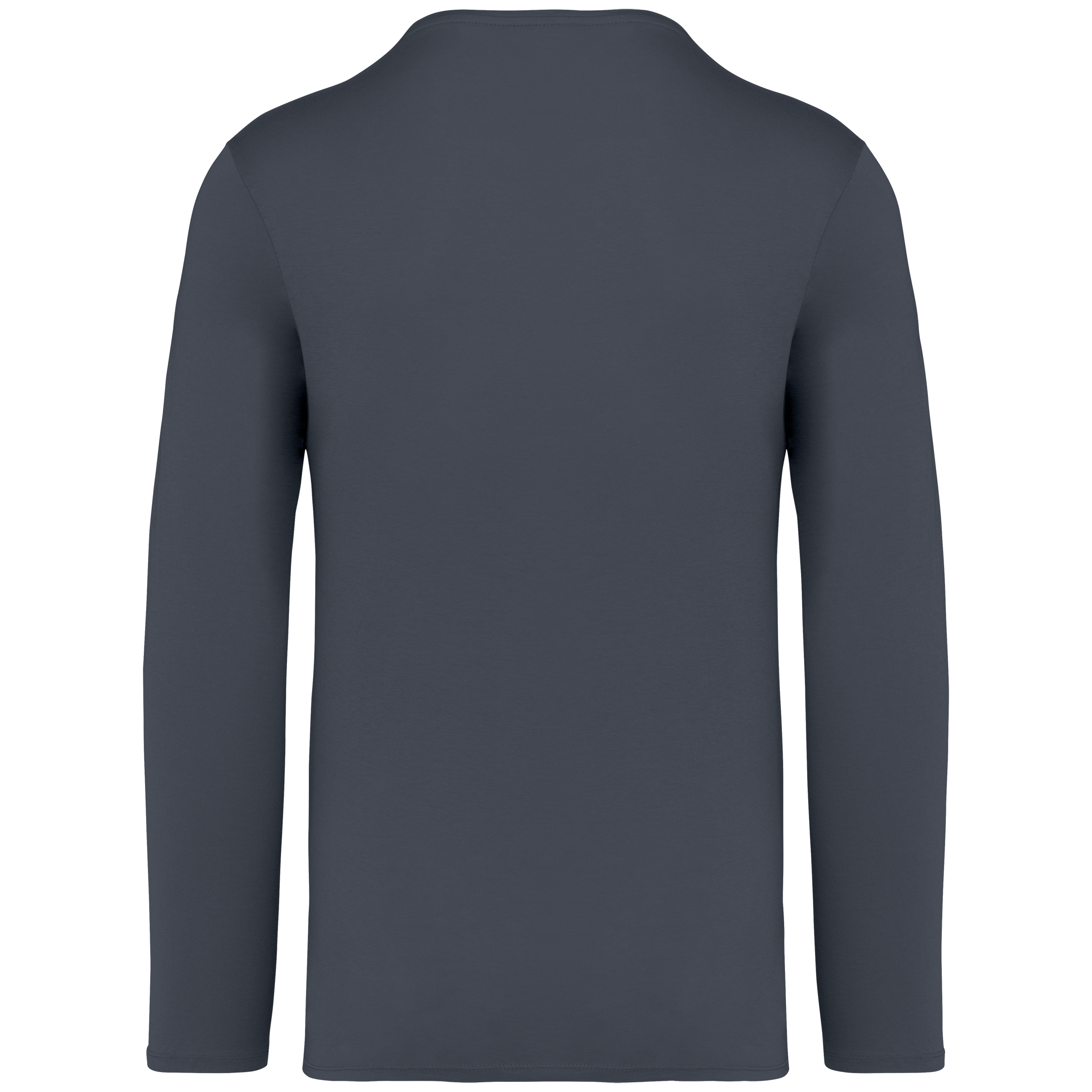 Camiseta ecorresponsable efecto lavado de manga larga unisex