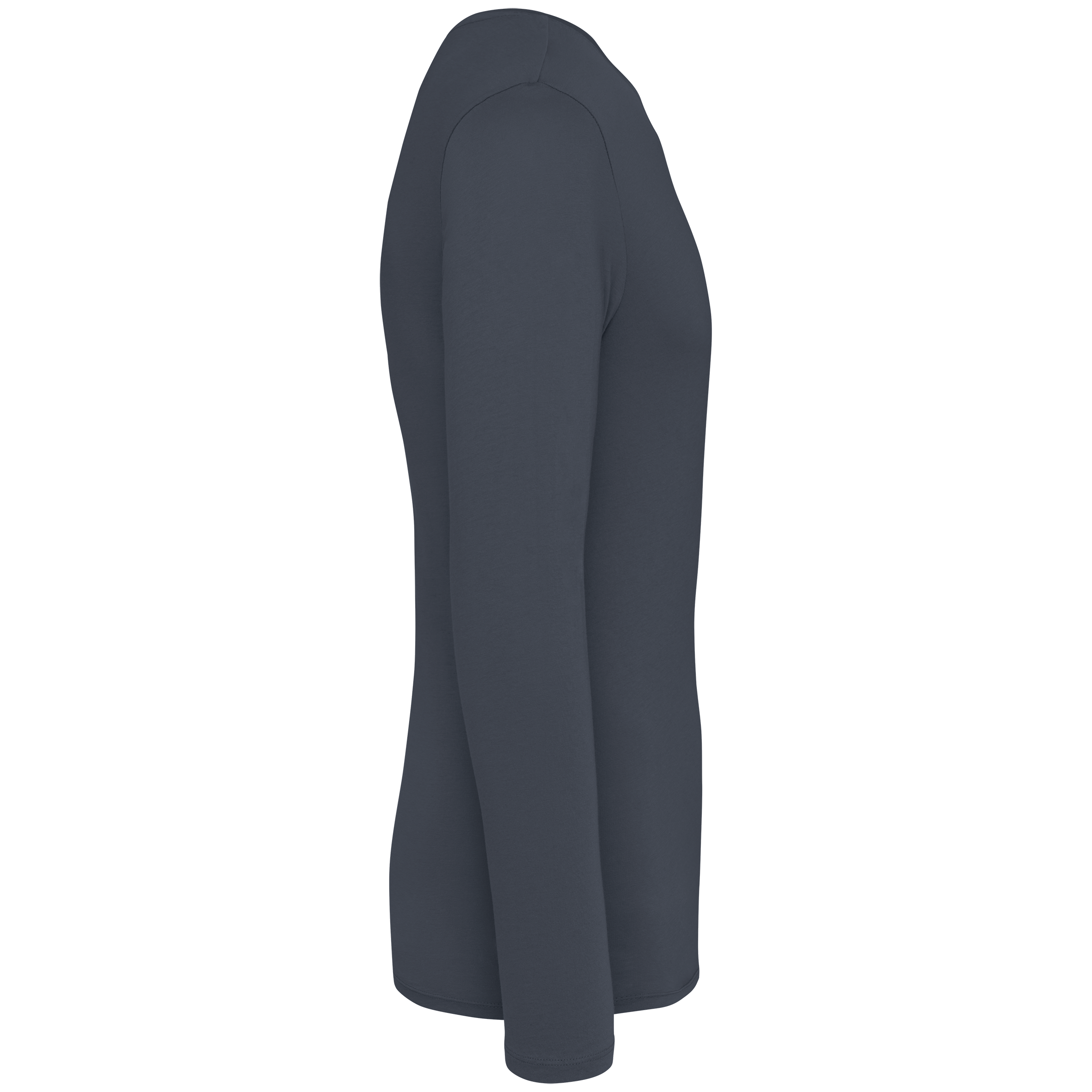 Camiseta ecorresponsable efecto lavado de manga larga unisex