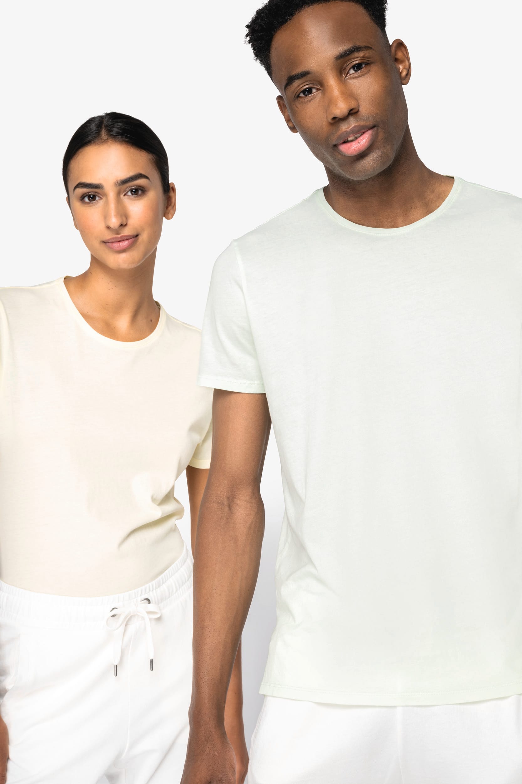 Camiseta ecorresponsable efecto lavado unisex