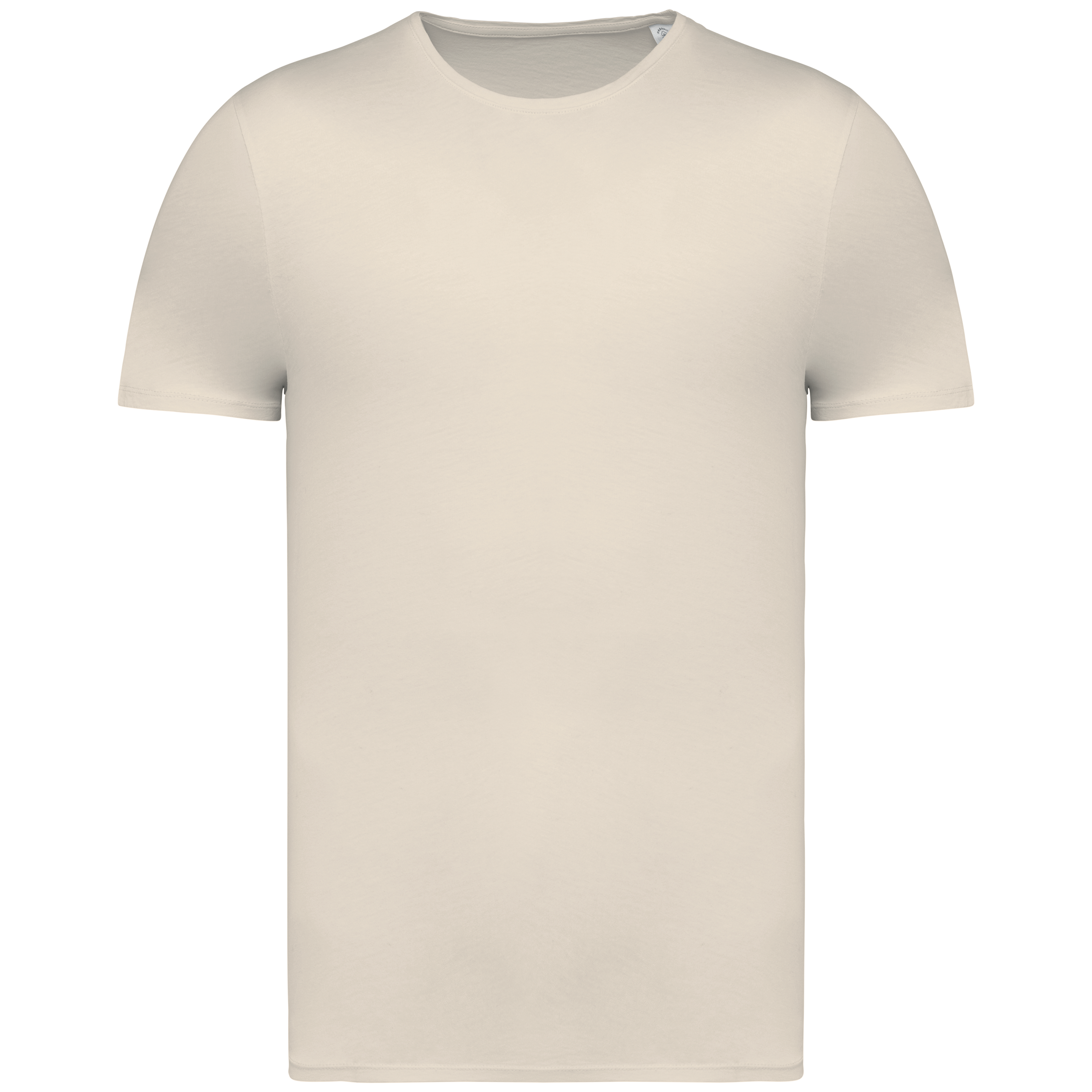 washed cream coffee Camiseta ecorresponsable efecto lavado unisex