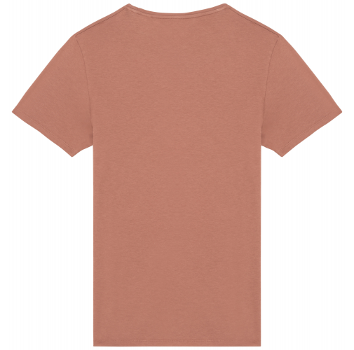 washed sienna Camiseta ecorresponsable efecto lavado unisex