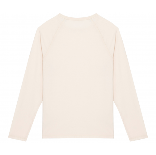 washed ivory Camiseta ecorresponsable manga larga raglan hombre