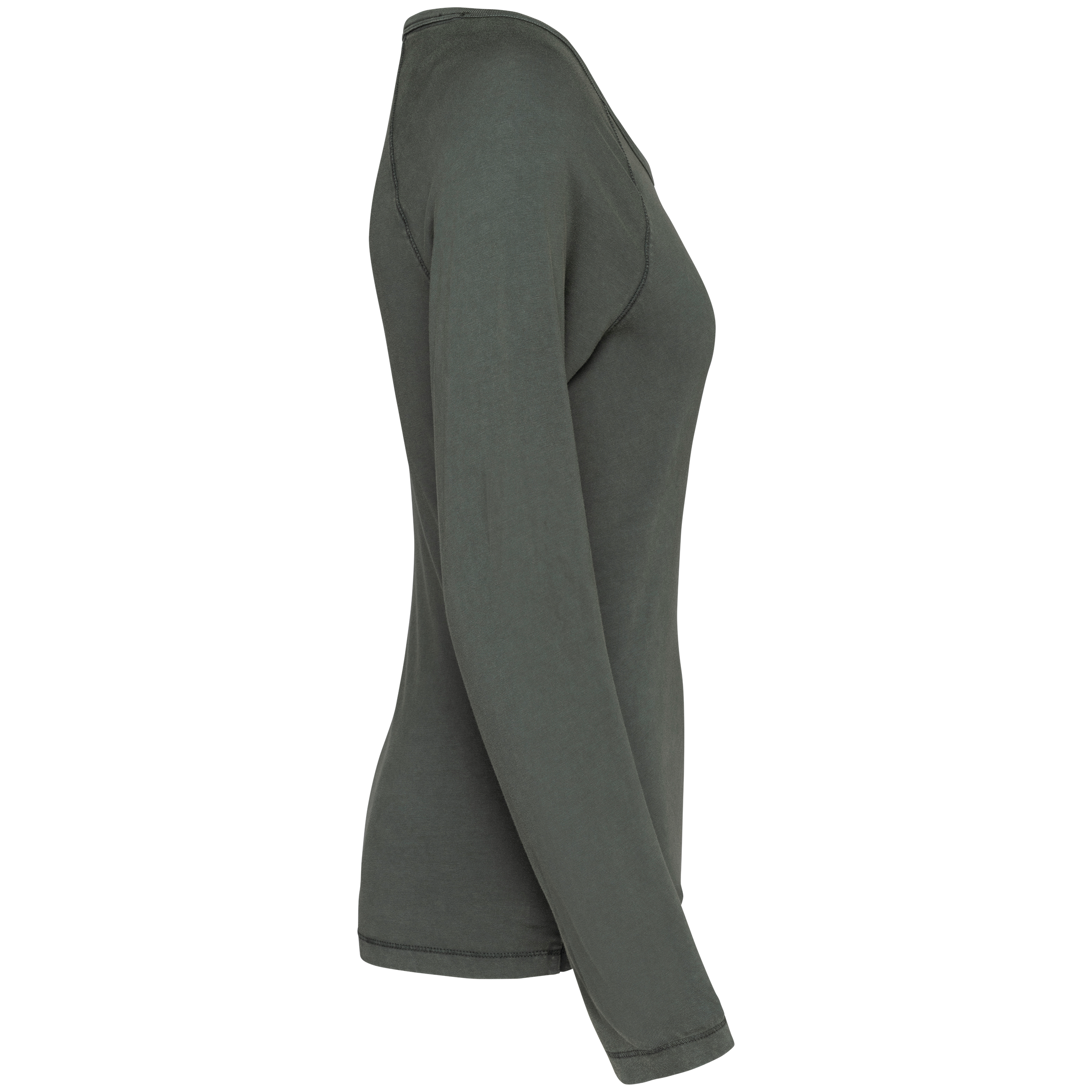 Camiseta ecorresponsable manga larga raglan mujer