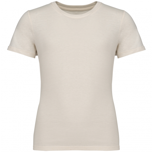 ivory Camiseta ecorresponsable de hombros caídos infantil