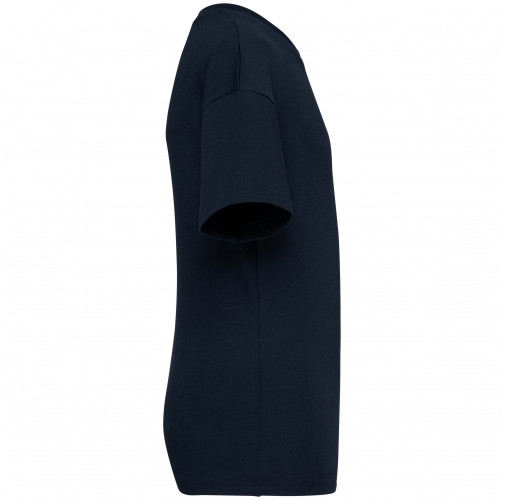 navy blue Camiseta ecorresponsable de hombros caídos infantil