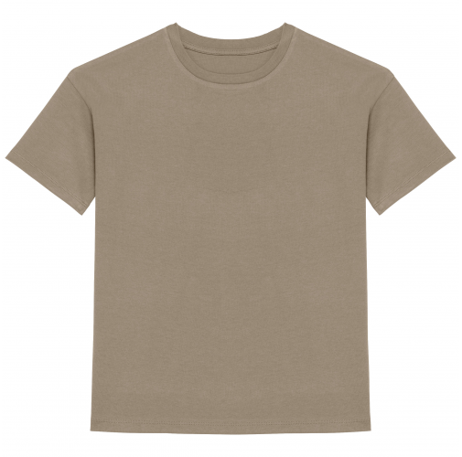 wet sand Camiseta ecorresponsable de hombros caídos infantil