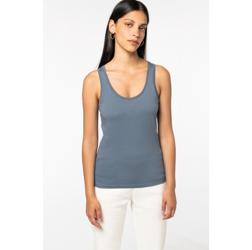 Camiseta de tirantes ecorresponsable mujer