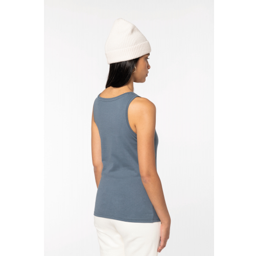 Camiseta de tirantes ecorresponsable mujer
