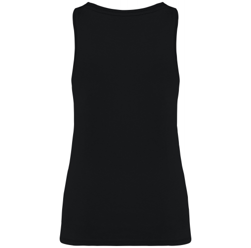 black Camiseta de tirantes ecorresponsable mujer