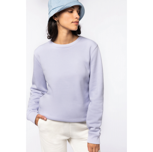 Sudadera ecorresponsable de cuello redondo unisex