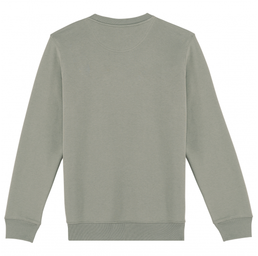 almond green Sudadera ecorresponsable de cuello redondo unisex