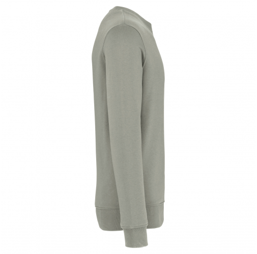almond green Sudadera ecorresponsable de cuello redondo unisex